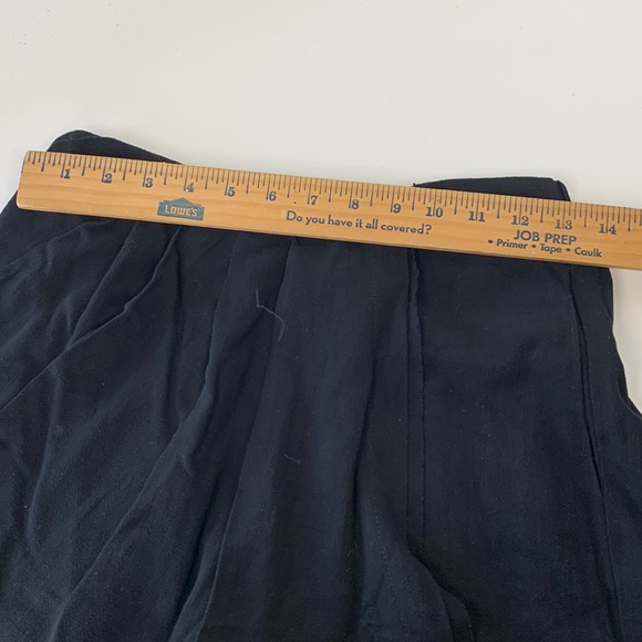 NWT ENTRO Black wrap skort skirt w/ shorts style Sz Small -has pockets!! - Picture 9 of 10
